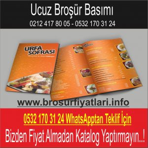 ucuz broşür basımı