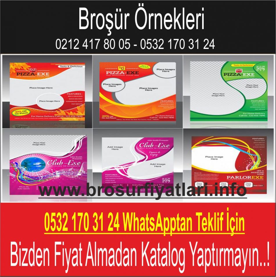 broşür örnekleri